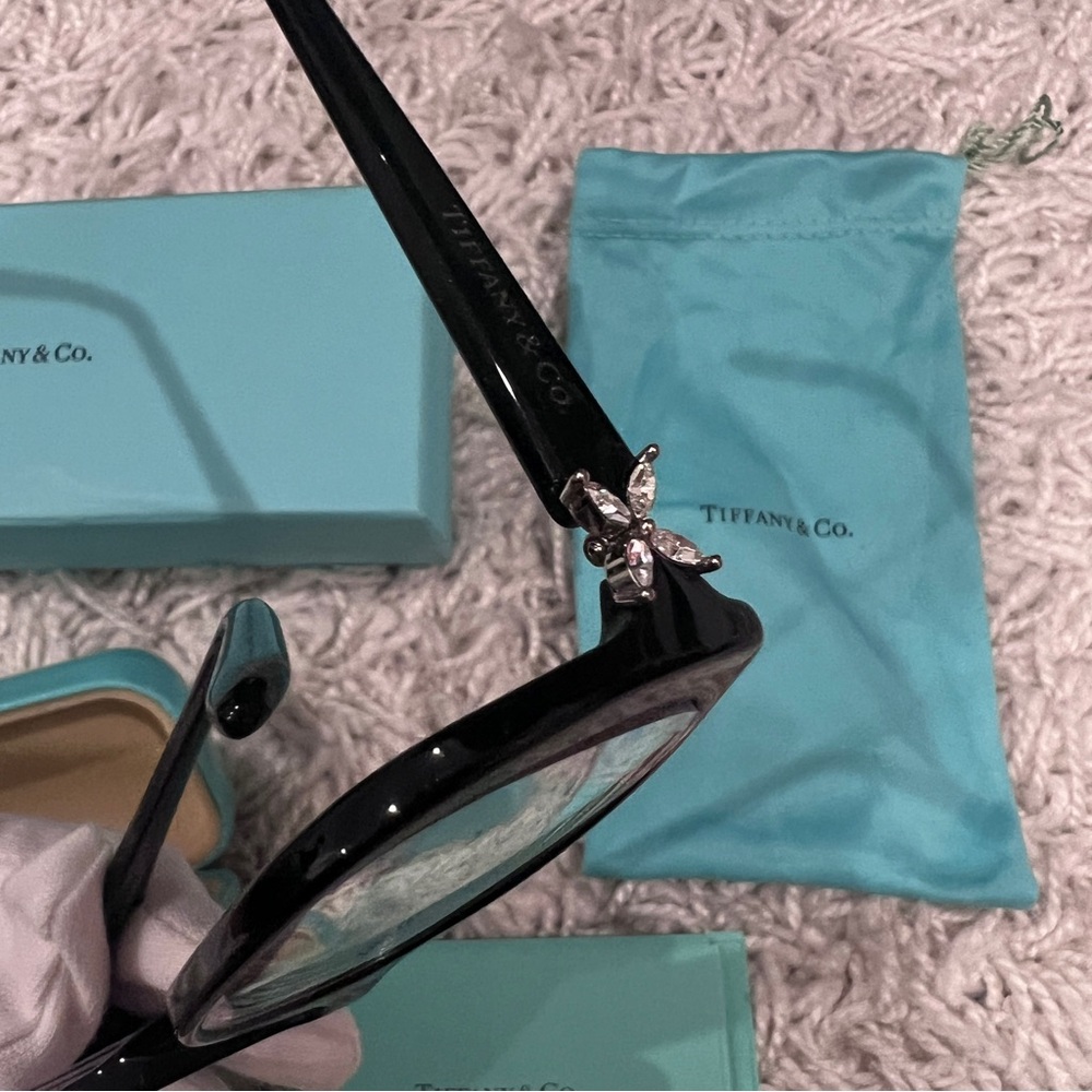 Authentic Tiffany & co eyeglass frame w crystals - Picture 7 of 13